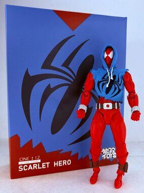 Spider-Man Scarlet Spider Hero Ben Reilly 6" Spiderman Action Figure Toy Gift